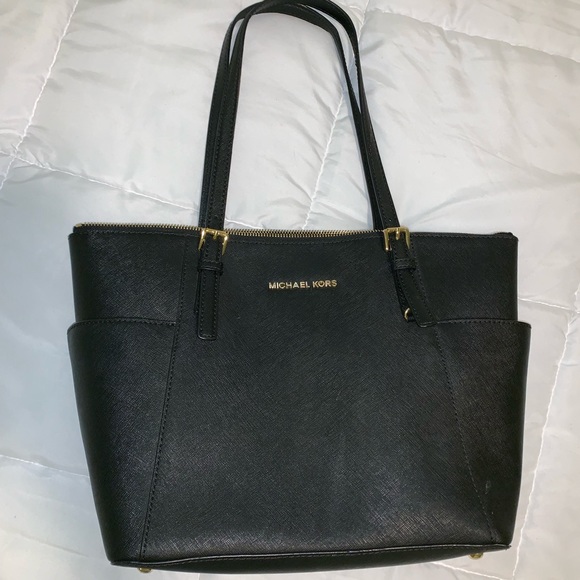 Black Michael Kors purse - Picture 3 of 3